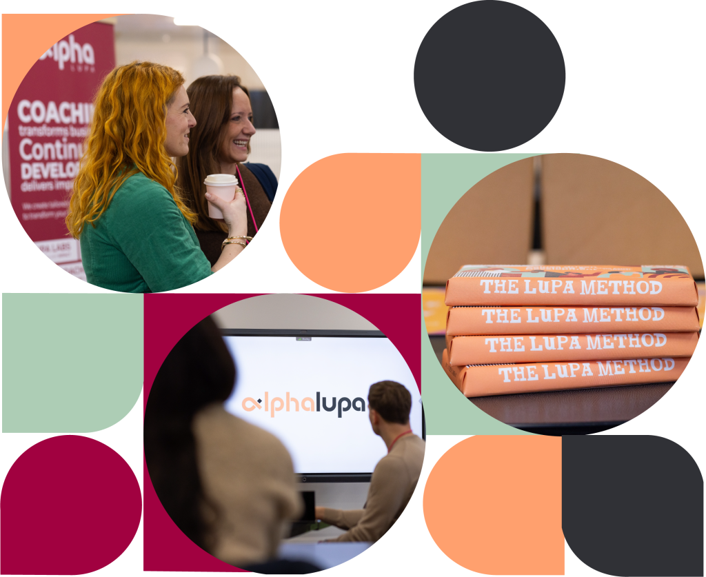 Alpha Lupa management development consultant with a UK leadership team