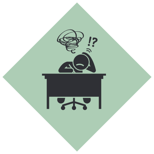 Icon representing managers growing into senior leadership roles through people skills