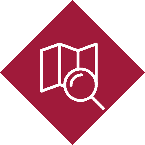 Joint exploration icon — team working through challenges together in a Lab