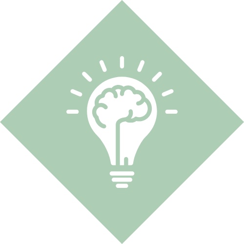 Icon representing mindset shifts in leadership and management.